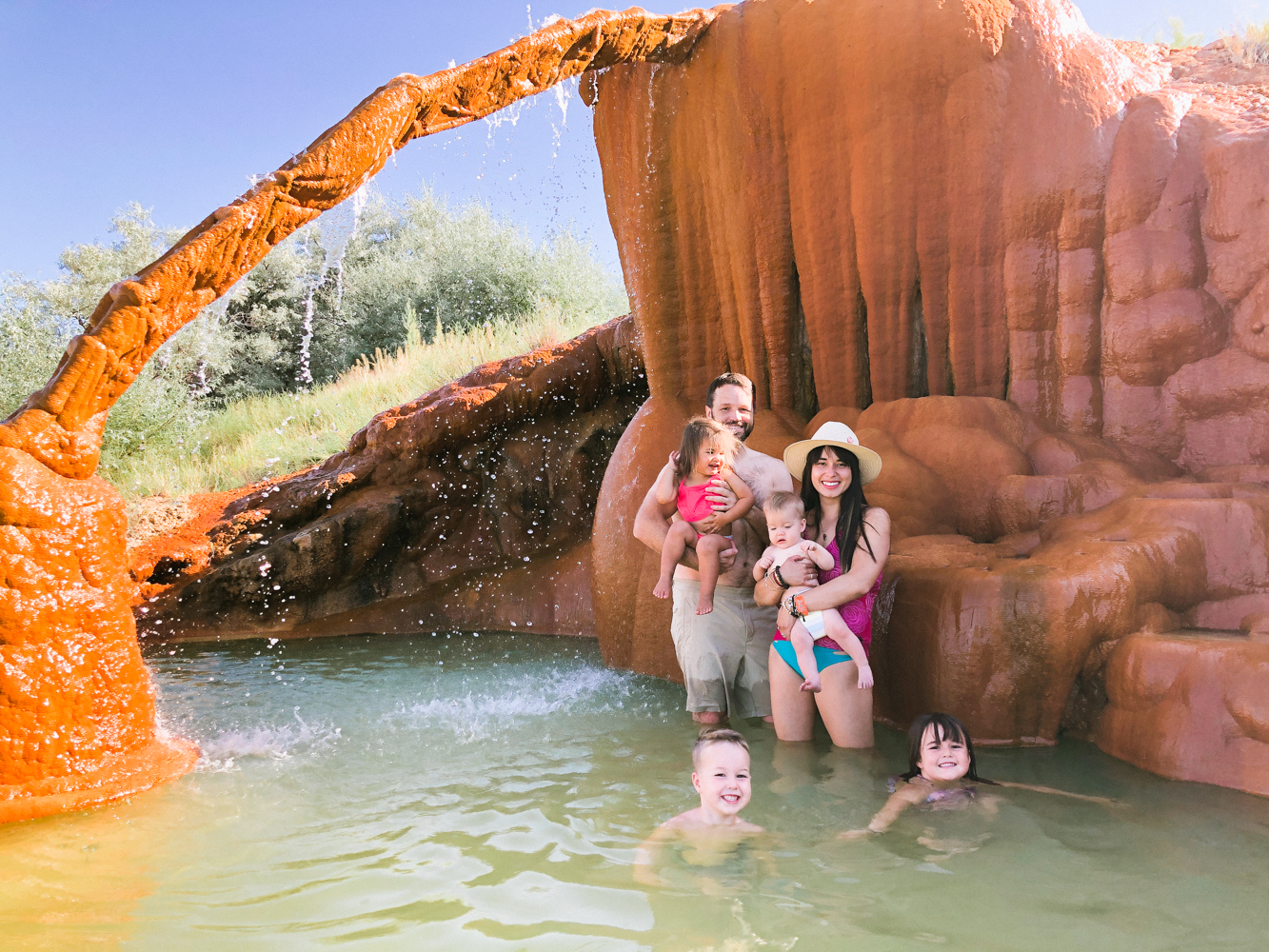 Some behind the scenes of The Real - Mystic Hot Springs